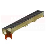 Rigolă ACO Self Euroline din beton cu polimeri, cu grătar din fontă, tip Intercept, lungime 100 cm, cu descărcare verticală, cod 38501310321 Rigolă ACO Self Euroline din beton cu polimeri, cu grătar din fontă, tip Intercept, lungime 100 cm, cu descărcare verticală, cod 38501310321