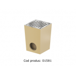 Gură de scurgere ACO Self fără ramă, cu grătar din oțel zincat, cod 01581 Gură de scurgere ACO Self fără ramă, cu grătar din oțel zincat, cod 01581