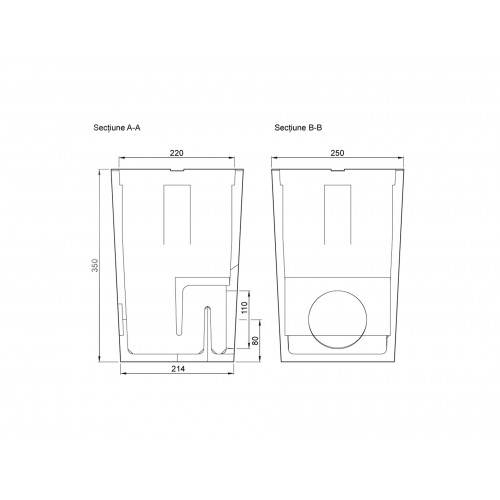 Gură de scurgere ACO Self fără ramă, cu grătar din oțel zincat, cod 01581 Gură de scurgere ACO Self fără ramă, cu grătar din oțel zincat, cod 01581