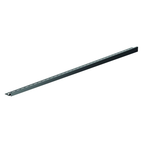 Profil din inox pentru compensare panta dus, ACO ShowerStep, stanga, lungime 990mm, inaltime 12.5 mm, finisaj negru mat