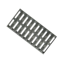 Set 4 rigole ACO Self Euroline din beton cu polimeri, grătar din PP negru, antiderapant, A15, L=4cm, lxh=11.8x10cm si accesorii